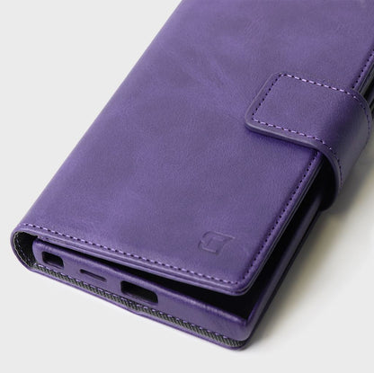 Samsung Galaxy S26 Ultra Leather Wallet Case With MagSafe | RFID Blocking + 5 Card Slots