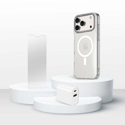 iPhone 17 Pro Max Case, Charger & Screen Protector Starter Kit