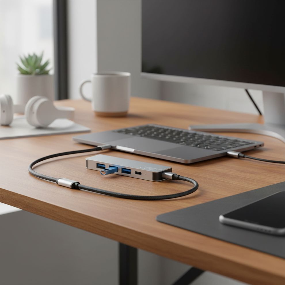 USB Type C to USB 3.0 - 4 Port Hub