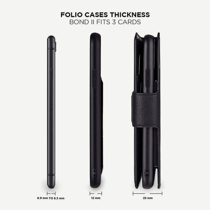 Samsung Galaxy S21 Ultra Magnetic Wallet Case - Bond II -  Thickness