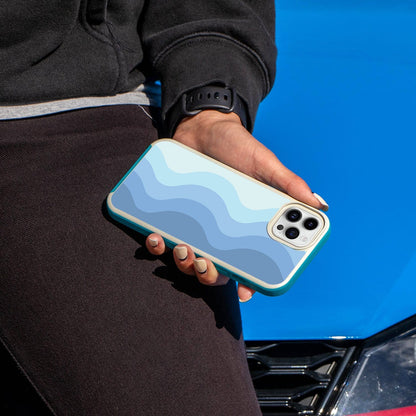 Blue Phone 14 Pro Wave Case Blue Phone 14 Pro Wave Case
